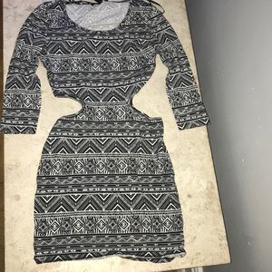 Bodycon cut out dress